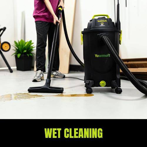 8 Gallon Dust Extractor Shop Vacuum with Remote Control | CVL30-RC, Remote Control, 5.5 Peak HP, HEPA Filter, Dust Bag, Wet Dry Vacuum Cleaner, Woodworking, Garage & Workshop‼️missing pieces‼️