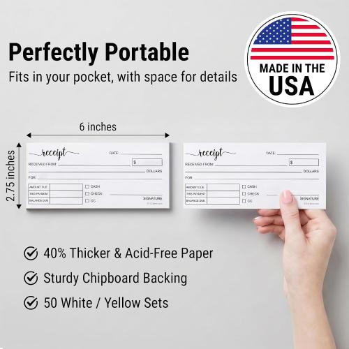 321Done Receipt Book