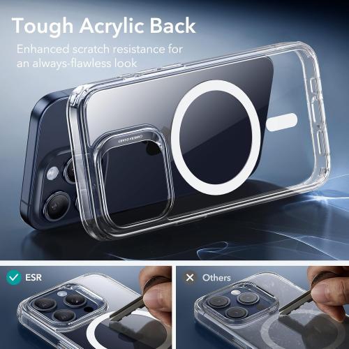ESR for iPhone 15 Pro Max Case for MagSafe, Anti-Yellowing, Clear