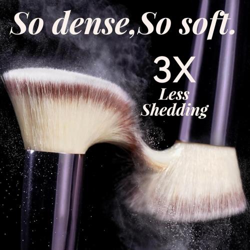 BS-MALL Makeup Brush Set 18 Pcs Professional Foundation Powder Concealers Eyeshadow Blush Synthetic Makeup Brushes with Labeled instruction Black Case Upgraded Version | Professional Foundation Powder Concealers Eyeshadow Blush Synthetic Makeup Brushes