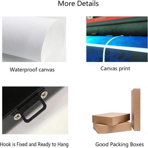 16”x24 Black Woman Wall Art African American Wall Art Canvas Framed Black and Gold Women Portrait Canvas Print Artwork Black Art Wall Decor African Decorations for Living Room 16”x24”