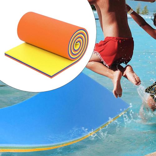 Water Float Mat, Floating Pad, Water Recreation Float Blanket Float Raft, Drifting Mattress Float Mat Bed for Adults Boat, Party Lake