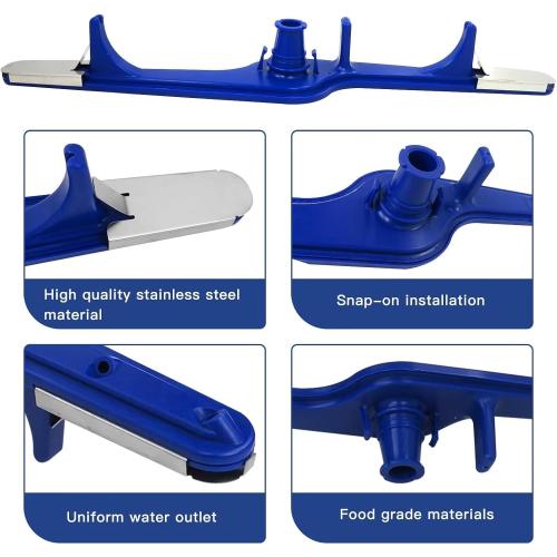 Upgraded Blue 154568002 Dishwasher Lower Wash Arm for Electrolux Frigidaire 154568001 5304517203 AP3958746, EA1524955 1196170, 1542508, 1543358, 154414101, 154250801, 154250901, 154281101