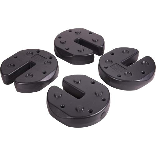 US Weight 30 Pound Canopy Weight Set of 4 with No-Pinch Design - Easy Installation and Removal to Secure Tents, Canopies, and Umbrellas at Outdoor Events