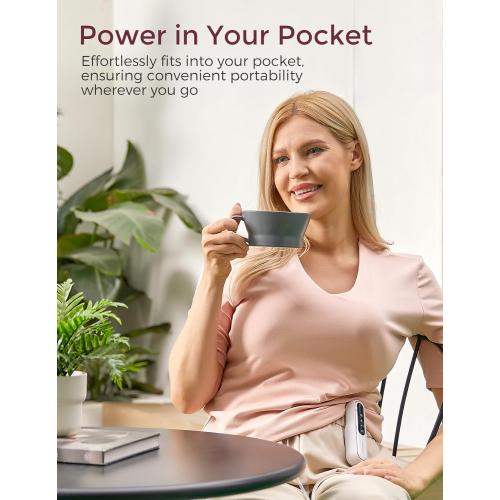 Size 17/19/21/24mm Momcozy Breast Pump V2 Pro Ultra-Lightweight, Hands-Free & Portable Wearable Pump with Upgraded Integrated DoubleFit Flange, Quiet & Leak-Proof Electric Pump, 3 Modes|9 Levels, 17/19/21/24mm