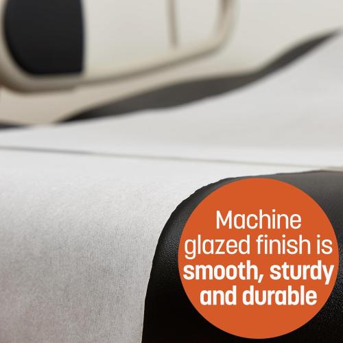 Caring Headrest Exam Table Paper, Smooth, 8.5 x 225, 12 Rolls/Case, Disposable Medical Table Paper for Chiropractors, Massage Therapists & Physical Therapy Offices, Hygienic Surface Protection