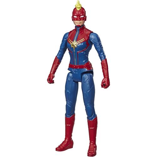 Size 12inch Avengers Marvel Titan Hero Series Blast Gear Captain Marvel Action Figure