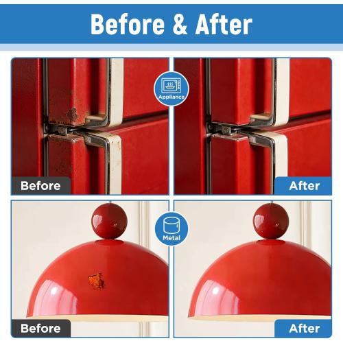 Red Touch Up Paint High-Gloss Apple Red Multi Surface Acrylic Touch Up Paint Pen Scratch Repair for Metal,Wall,Cabinets,Appliances,Wood,Door,Furniture,Enamel 1.5 Fl Oz