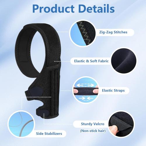 Dog Knee Brace for Torn Acl Hind Leg - Adjustable Stabilizing Support for Ccl Injury, Luxating Patella, Hind Leg Pain & Arthritis - Rear Leg Limp Support