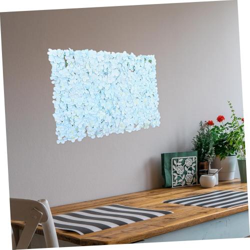 Artificial Flower Wall Decor for Weddings Hydrangea Flower Backdrop Wall for Events Beautiful Floral Ornament for Party Anniversary Decoration -11PC