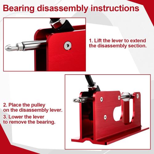 Bearing Press and Puller Wheel Bearing Press Fits 7mm 8mm
