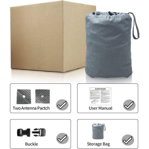Car Covers for Automobiles All-Weather Limited Waterproof, Breathable Full-Exterior Covers for Indoor and Outdoor Use