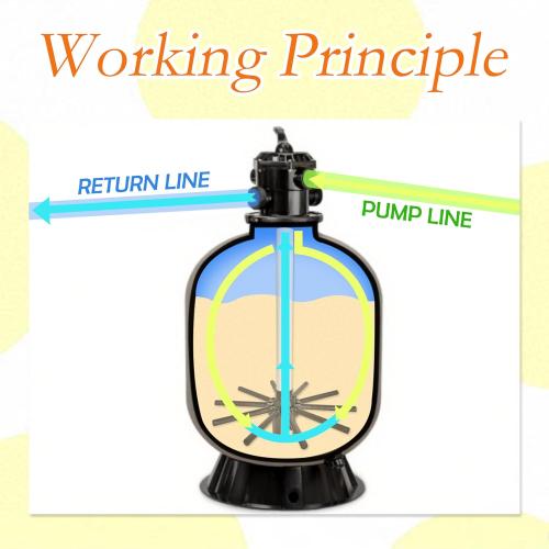 SX310DA2 31 inch lateral Assembly with Center Pipe Replacement for S310S Pro Series Sand Filter