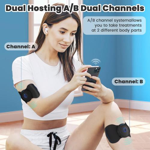 MASTOGO 12 Modes Wireless TENS Unit Muscle Stimulator for Pain Relief
