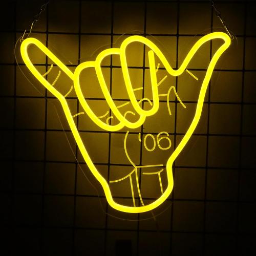 ΑΦΑ Fraternity Neon Signs 1906 Alpha Fraternity Neon Lights for Wall Decor, 1906 Phi Gold Alpha Hand LED Sign for Birthday Gfits, Party Decor, USB Power Paraphernalia Gifts