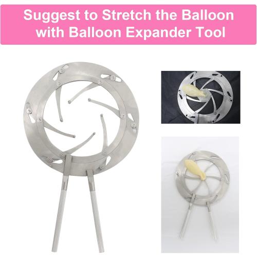 Hot Pink Balloon stuffing tool kit Balloon Stuffing Machine Stuffer Set for Filling Gift Decoration DIY Stuff Balloons Dia. 37cm Stuffing Balloons