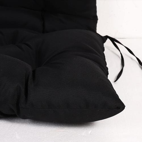 Bench Cushion with Backrest, Patio Replacement Swing Cushion with Ties, Non-Slip Seat Cushion Mat Seat Pad Cushion for Outdoor Garden Lounger,