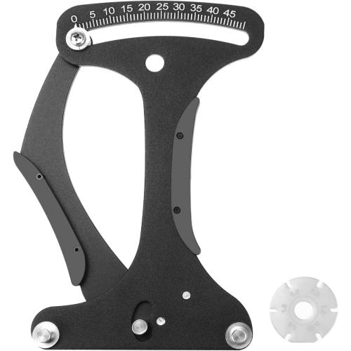 QWORK Bicycle Spoke Tension Meter Measuring Tool - High-Precision Aluminum Alloy Bicycle Wheel Tool for MTB & Road Bikes