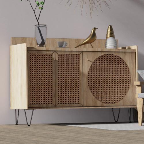 Orgerphy 8 Inch Grey Heavy-Duty Hairpin Legs Coffee Table Legs (4PCS) | Diameter 3/8” | with Screws and 4pcs Bonus Rubber Floor Protectors | Mid Century Metal Legs Desk Legs Furniture Legs for DIYers