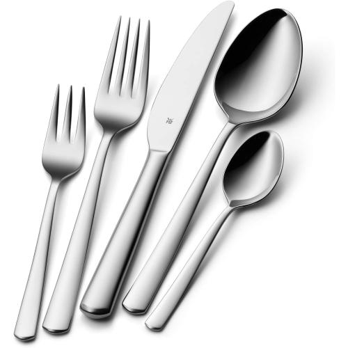 Silver 60 Pack WMF Boston Basic Cutlery Set (60-Piece)