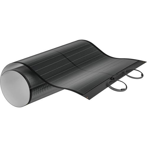 BougeRV Yuma 200W CIGS Thin-Film Flexible Solar Panel with Pre-Punched Hole | The Most Flexible Anti-Shading Solar Panel for Easy Installation
