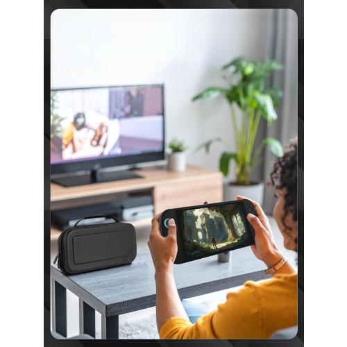 Orzly Case Compatible with Nintendo Switch 2 Protective Carry Case (2025 Model) with Screen Padding, Game Card microSD Pockets for Console and Accessories Screen Size 7.9 - Gift Boxed