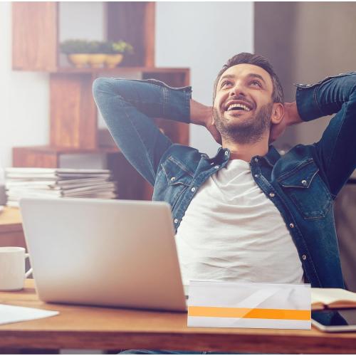 Vicenpal 15 Pieces Clear Plastic Name Tent Holders 11 x 4.25 Acrylic Name Plate for Desk PVC Card Tent Holder Desk Sign Frame for Table Office Business Conference Meeting Room School Display Stand