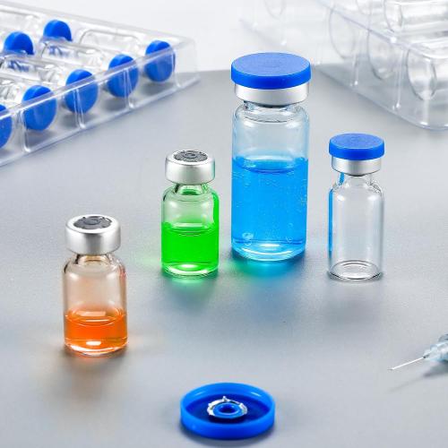 FURWEY 10ML Sterile Vials, Glass Empty Vials for Injection, 20 Pack