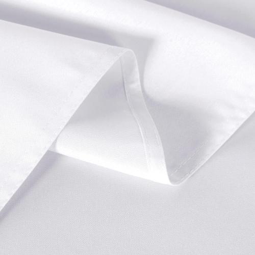sancua 6 Pack White Tablecloth 90 x 156 Inch - Rectangle Table Cloth for 8 Feet Tables Stain and Wrinkle Resistant Washable Polyester Table Cover for Dining Wedding Banquet Party Buffet Restaurant