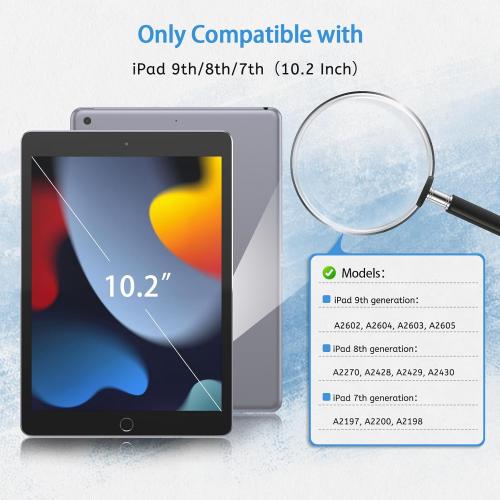 MOBDIK Paperfeel Screen Protector for iPad 9th/8th/7th Generation | 2 Pack Matte Film Crafted for Natural Writing, Anti Glare, Touch Sensitivity