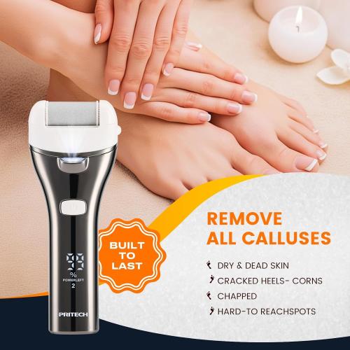 Electric Foot Callus Remover Rechargeable Pedicure Tool for Cracked Heels‼️missing pieces‼️