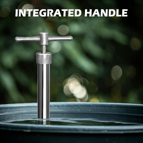 Drum Thief Sampler, These Stainless Steel Liquid Samplers are Designed to Extract Samples from Drums, Tanks, and Rail Cars.(20inch)