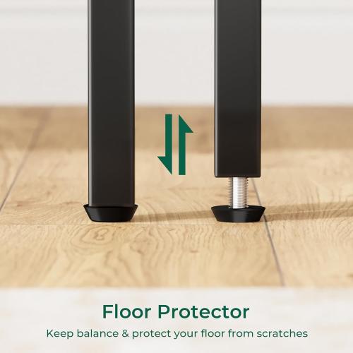 Huuger 47 Inches L Shaped Desk, Computer Desk with Reversible Storage Shelves, for Gaming Corner Home Office Writing Study, Metal Frame, Rustic Brown