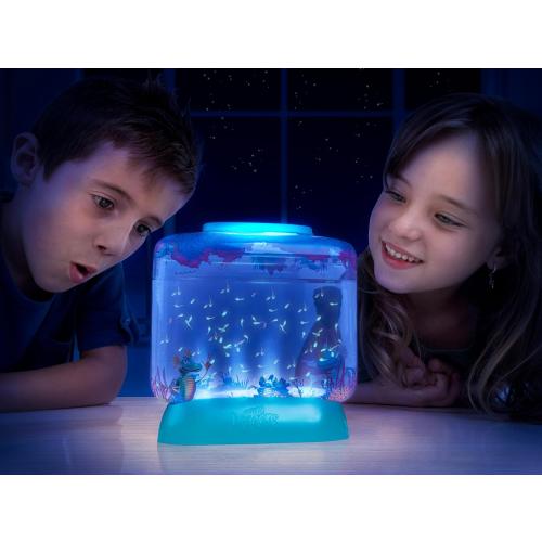Animagic Aqua Dragons Light-Up Deep Sea Habitat | Build an Aquatic Ecosystem, Watch Prehistoric Pets Hatch & Grow Science Kit | Ages 6  (Packaging may vary)