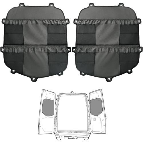 Rear Door Storage Bags (Pair) for Mercedes-Benz Sprinter VS30 2019-2026, Rear Door Storage Panels, Lightweight Design, Middle