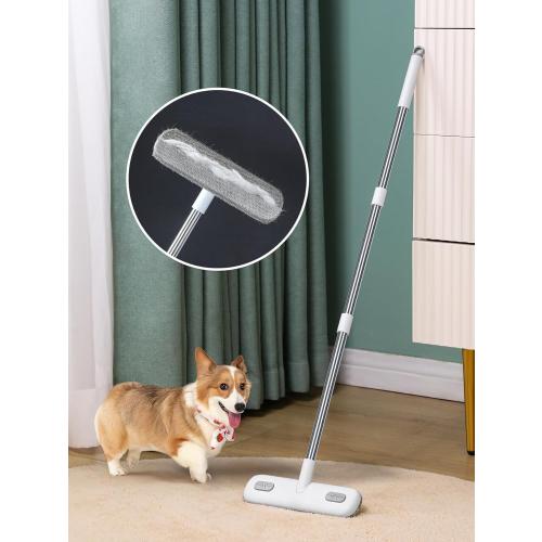 IMHO Cleaning Brush for Window Screen, Screen Cleaner Tool, 2 in 1 Mesh Screen Cleaning Brush, Small Brush for Patio, Door, Porch Screens, White &Grey Brush Cleaners for Screen