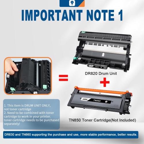 Ankink DR630 Compatible Drum Unit (Not Toner) Replacement for Brother DR-630 DR660 660 for MFC-L2700DW L2720DW L2740DW HL-L2300D L2320D L2340DW L2360DW L2380DW DCP-L2540DW Laser Printer,1 Pack