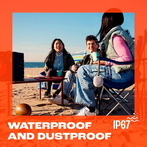 JBL Clip 5 - Ultra-Portable, Waterproof & Dustproof Bluetooth Speaker, Big JBL Pro Sound with Punchy bass, Integrated Carabiner, Up to 12 Hours of Play, Made in Part with Recycled Materials (Blue)