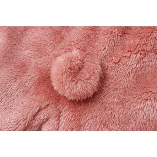 6-9 Months Newborn Baby Snowsuit Fleece Lined Onesie Outfits Warm Hooded Romper for Infant