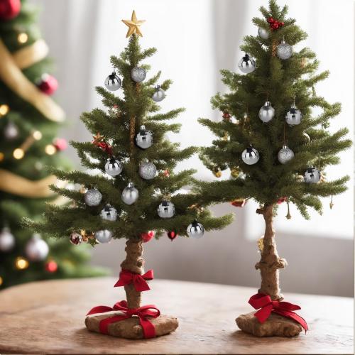 Christmas Balls,24PCS Ornaments for Xmas Tree,1.57INCH Hanging Ball for Small Christmas Tree Decorations,Party Decorations (Silver)
