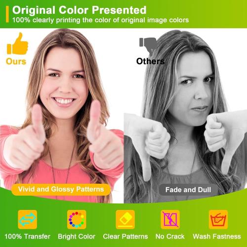 DTF Transfer Film Roll 13 x 328ft - Premium A3  DTF Film Roll, Double Sided Matte Clear PreTreat DTF Roll Film for Dark and Light T-shirts, Hot & Cold Peel DTF Paper Roll (13ft x100M)