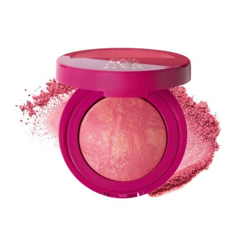 LAURA GELLER NEW YORK Baked Blush-n-Brighten for Mature Skin - 00 Skyline Sunset - Powder Blush Won't Settle into Fine Lines - Buildable Natural Finish – Longlasting Formula - Made in Italy​