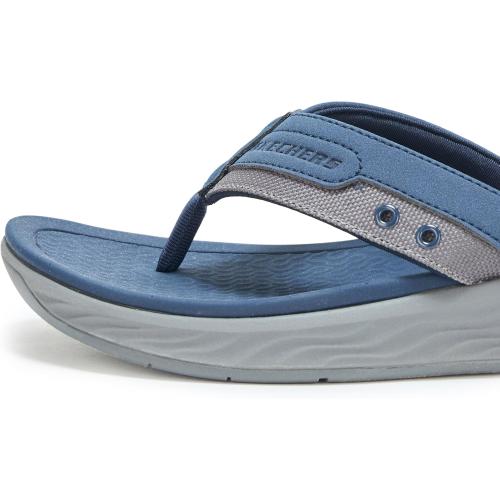 Size 11 Skechers Men's Silva-Falco Thong Sandal