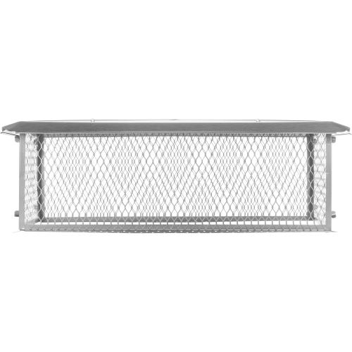 HY-GUARD Multi-Flue Chimney Cap, 17 x 41 x 14H, Stainless Steel