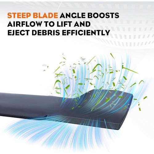 Hipa 2-Pack 138971 High Lift Mower Blades 5-Point Star Set for Craftsman LT1000 LT2000 42 inch Riding Mower, Husqvarna 42'' Deck Lawn Tractor Models Replace for 532138971 422719 42 Inch Blades