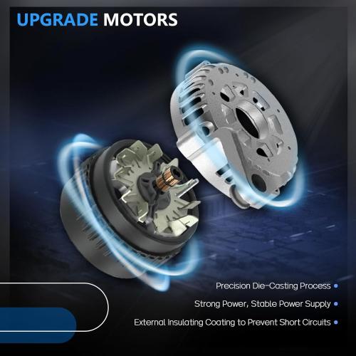 11657N Alternator Compatible with 2013 2014 2015 2016 2017 2018 Nissan Altima 2.5L L4, 12V 110Amp, Replace# 11657, 23100-3TA1B, 23100-3TA1A, A2TJ1881, A2TJ1891