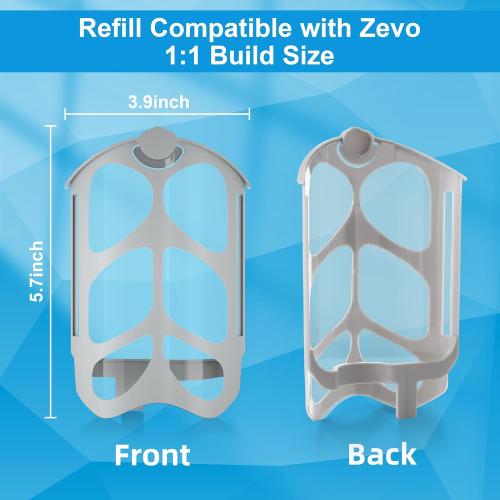 8 Pack Refill Cartridge Kit Compatible with Zevo, Replacement Cartridges Kit for Plug-in Light M364 (8 Refill Cartridges)