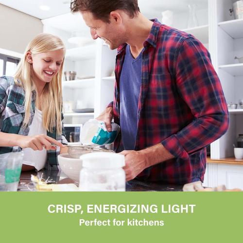 Pack of 6 LED Flood Lights Indoor, BR30 LED Bulb 65W Equivalent, Dimmable Recessed Light Bulbs 5000K Daylight Can Light Bulbs 650LM, E26 Base Bulged Light Bulbs UL Listed, Pack of 6