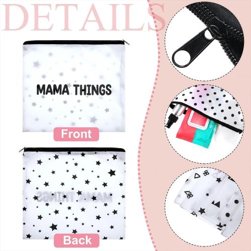 8 Packs Hospital Bags for Labor and Delivery Diaper Bag Organizing Pouches Travel Maternity Bag 8 Sorts Hospital Bag Essentials for Baby, Expecting Moms and New Mothers Mommy, 10.63 x 9.25 Inches