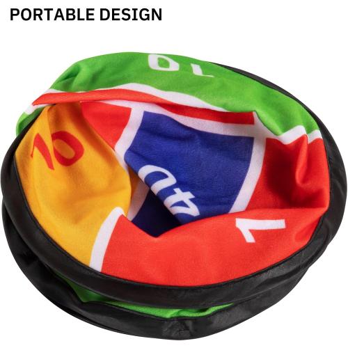 TEMI 29 Large Dart Board for Kids, Boys Toys Dartboards with 20 Balls, Indoor and Outdoor Sport Fun Party Play Game Toys, Birthday Gifts for Boys Girls 3 4 5 6 7 8 9 10 11 12 Years Old